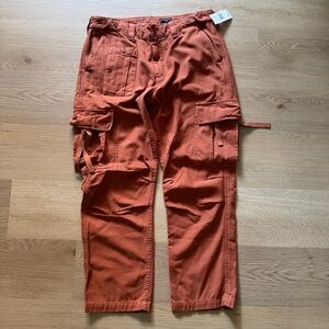 AG The Turner Cargo - Loose Crop Cargo Rust Orange